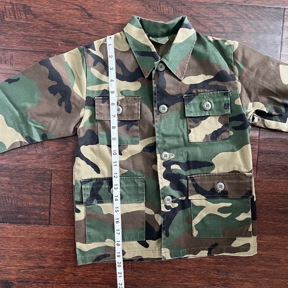 Child Military Camouflage‎ Halloween Costume Jacket, Pants, &  Hat - Picture 15 of 16